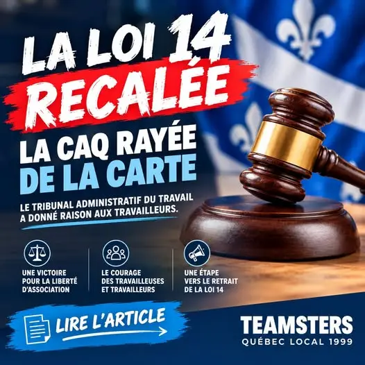 Photo : Teamsters